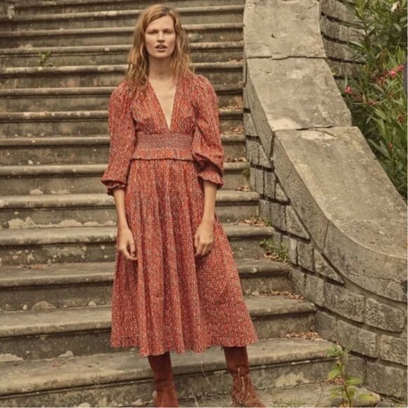 Doen Catania Dress Calico Canyon Bloom - Picture 2 of 7